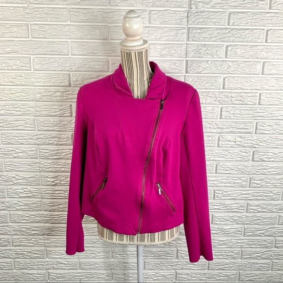 INC International Concepts Jackets & Blazers - INC International Concepts Asymmetrical Zip Jacket
